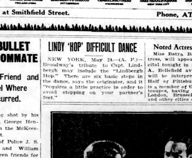 Lindy difficult 25 may 1927