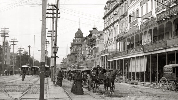 Nueva Orleans Canal Street 1890s