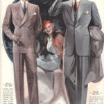 trajes de moda 1935