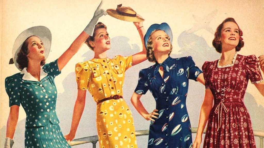 Ropa Swing mujer: Años 30 - guía moda femenina de los años 30