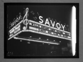 1937 Savoy Ballroom Marquesina