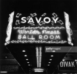 1947 Savoy Ballroom inferior marquesina