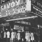 1950s Savoy Ballroom marquesina de entrada