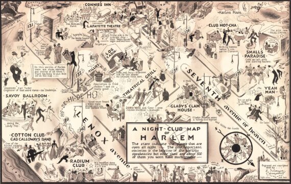 A Nightclub Map of Harlem E. Simms Campbell